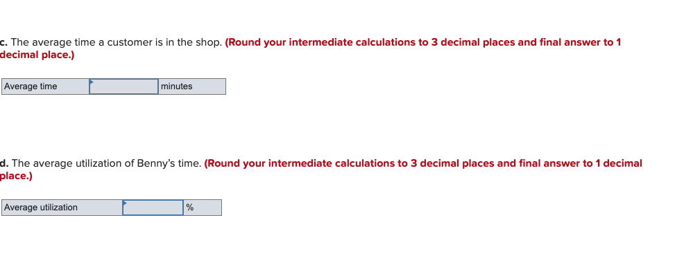 Benny the Barber owns a one-chair shop. At barber