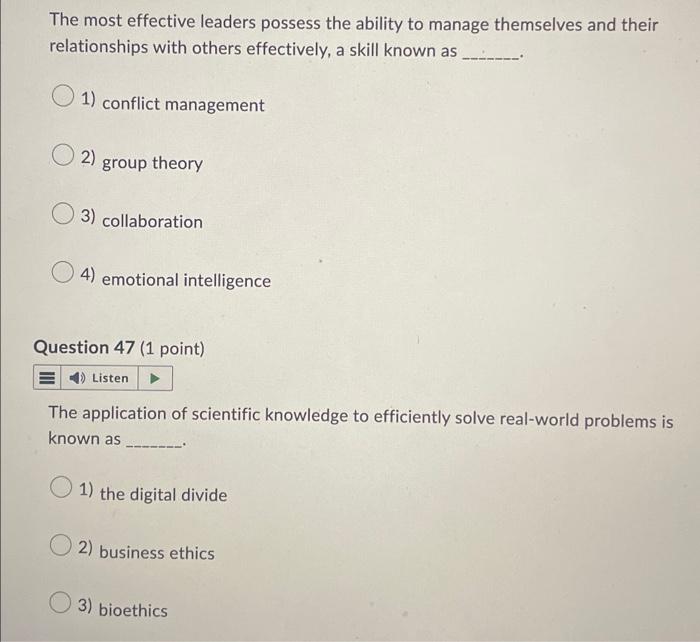 What is an algorithm? 1) A set of rules providing