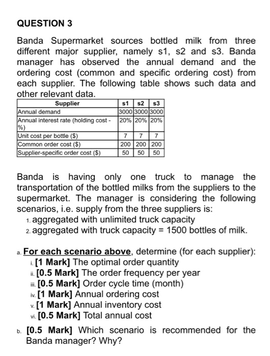 tailored transportation by customer density and