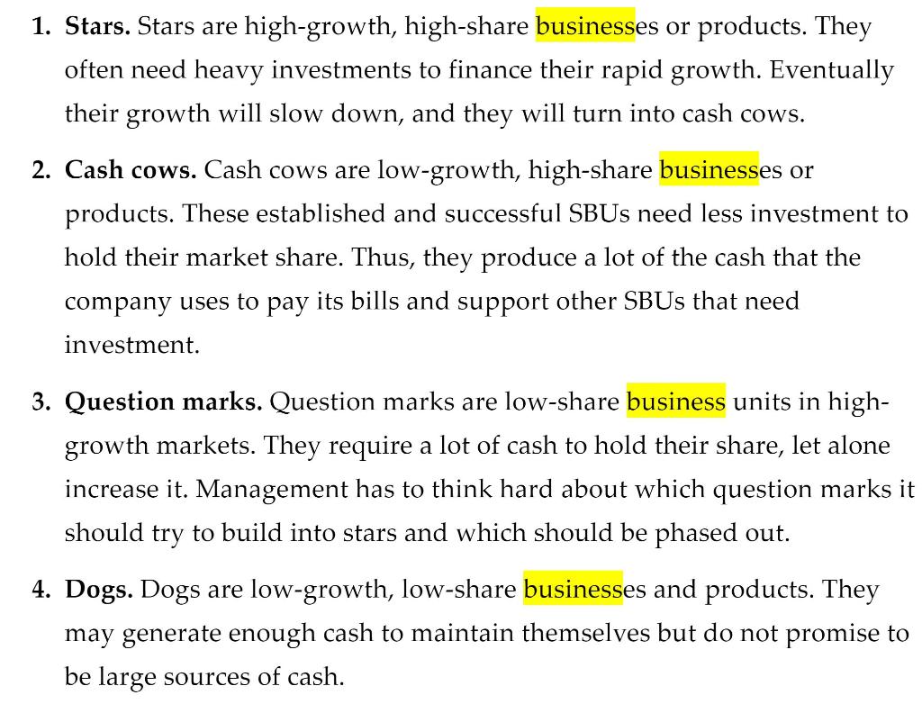 Imagine you are in charge of a product that is