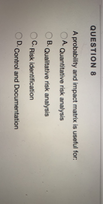 QUESTION 7 A workaround is: A. A technique for