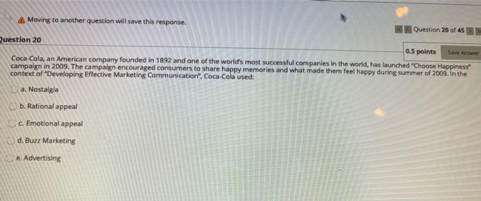 A Moving to another question will save this