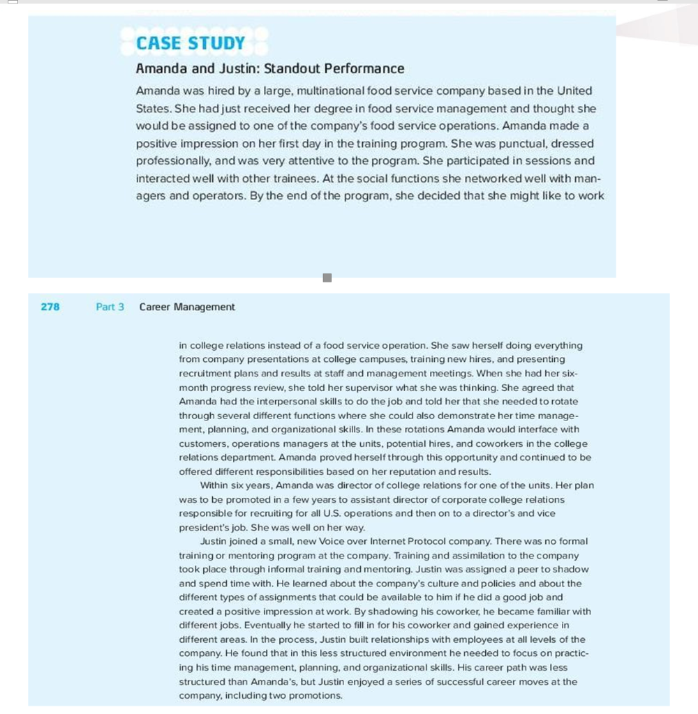 a- Write in your own words a summary describing