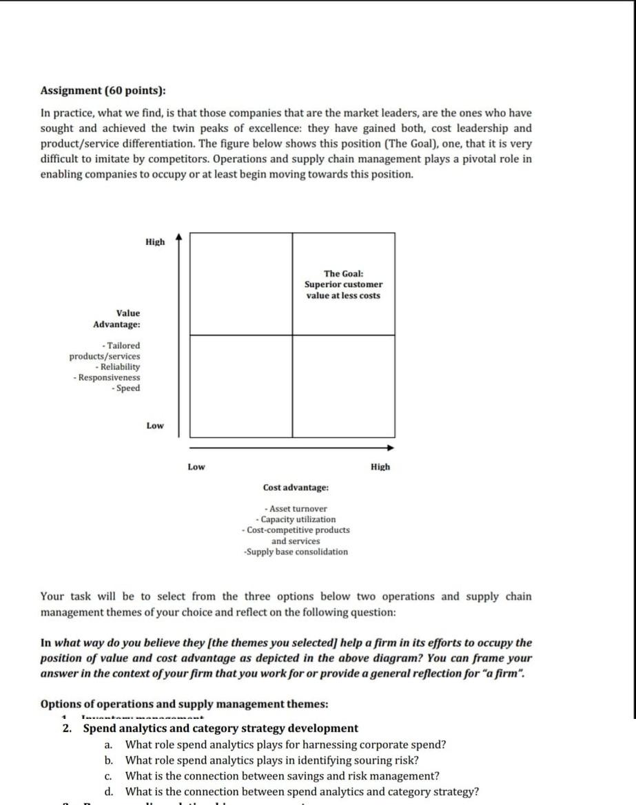 Assignment (60 points): In practice, what we