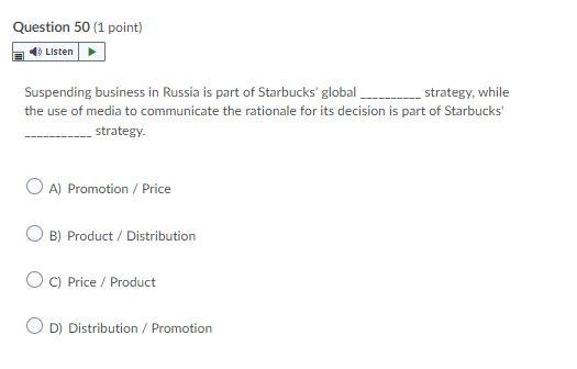 Part II: Case Analysis Starbucks Closes Stores,
