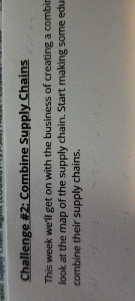 how to combine supply chains of crunch candy and