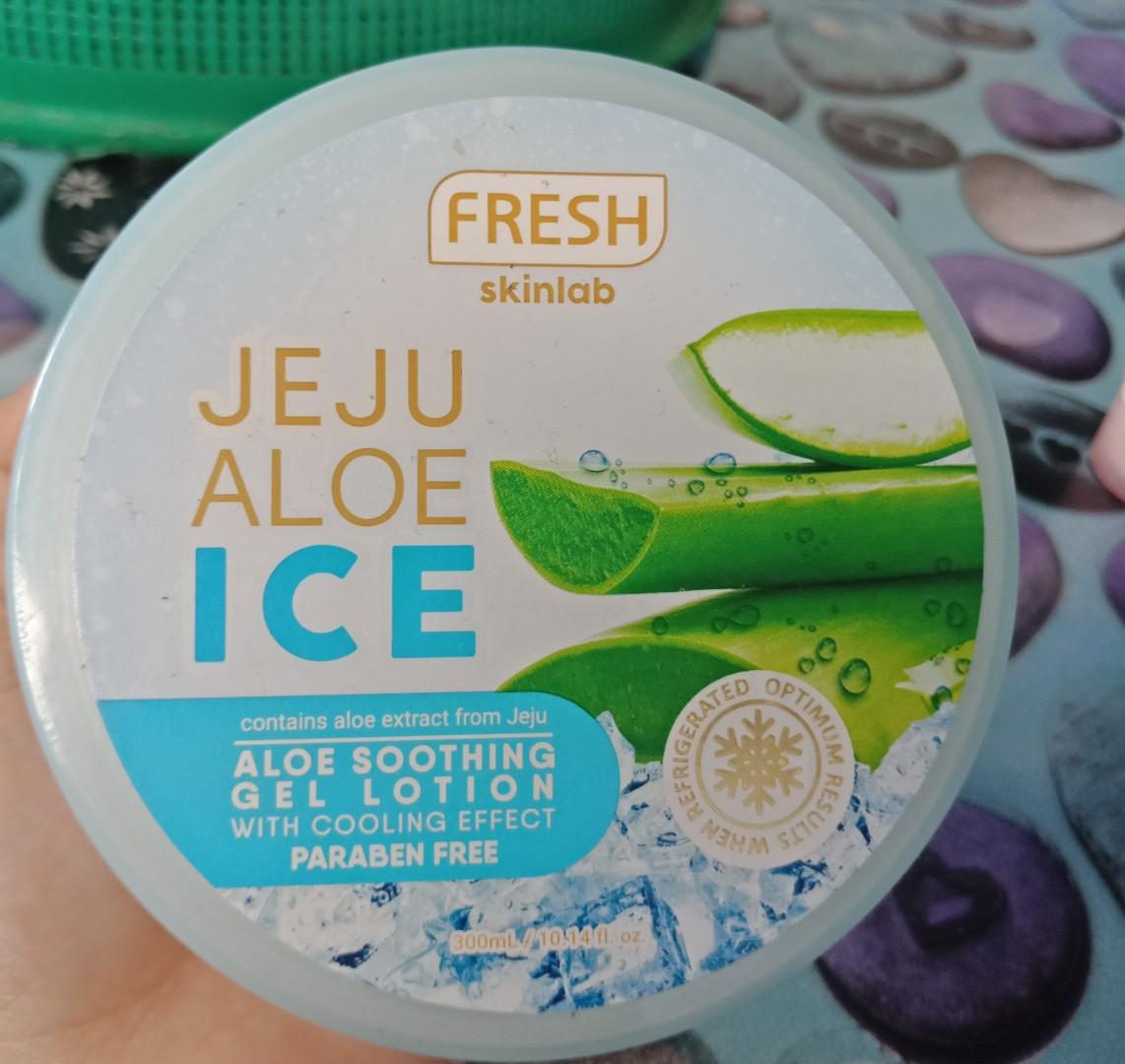 1. Jeju aloe ice 2. lanbena vitamin c hydra-gel