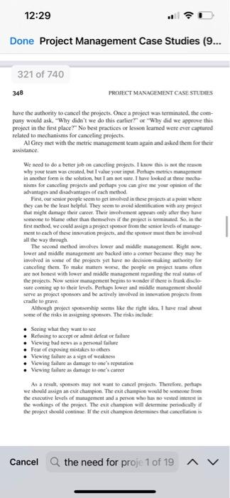 please provide all the answers Done Project