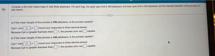 pelly beans a) It the mean (tarpet) of the