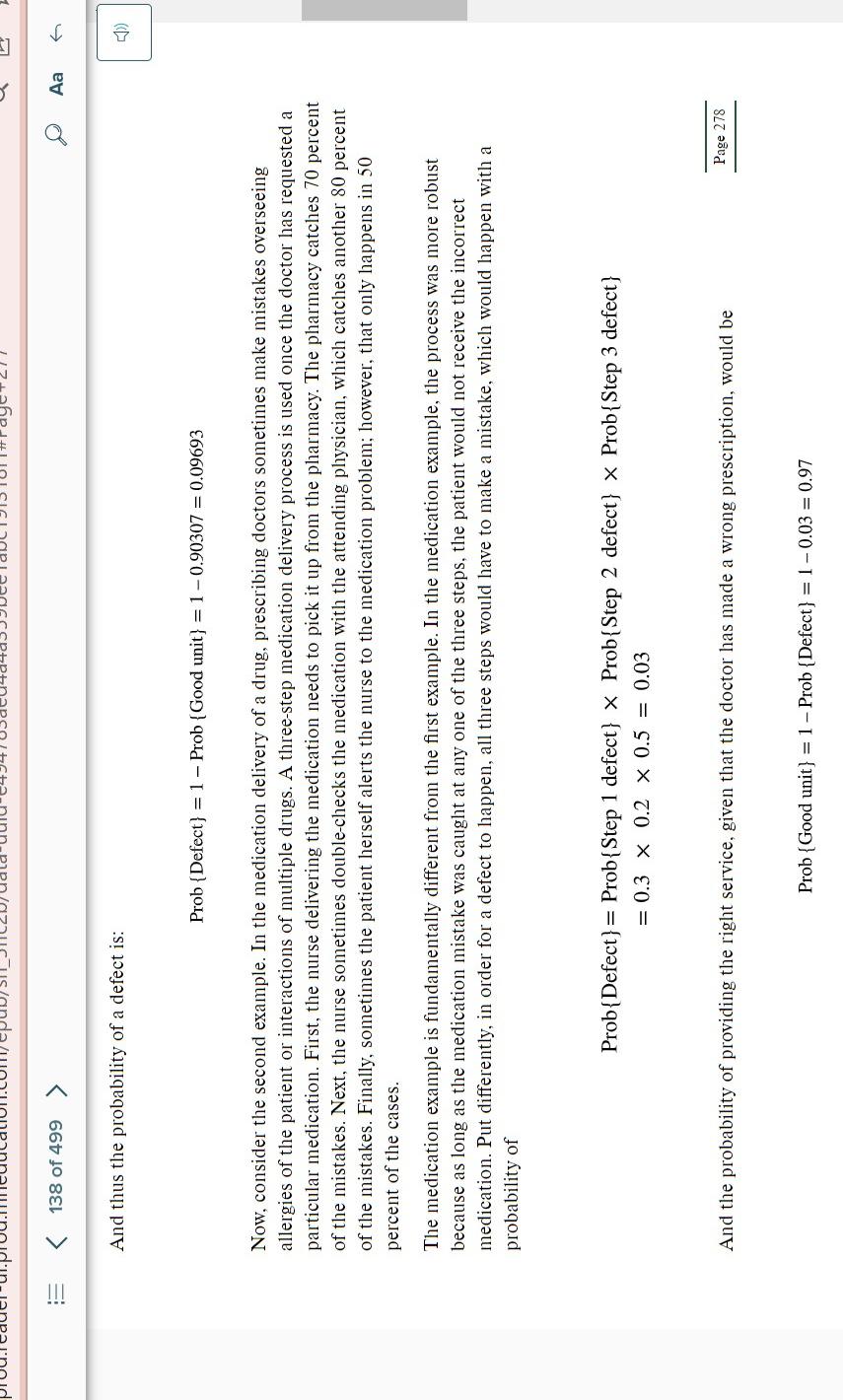 Review the setup for the problem on p. 277 of the