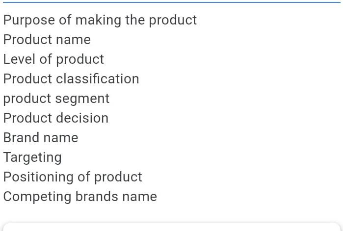 our product name is herbal perfume. It is just