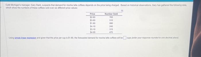 Catb Michigan's manager, Gary Stark, suspects