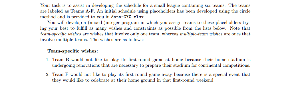 Write a general MIP (in compact form) for this