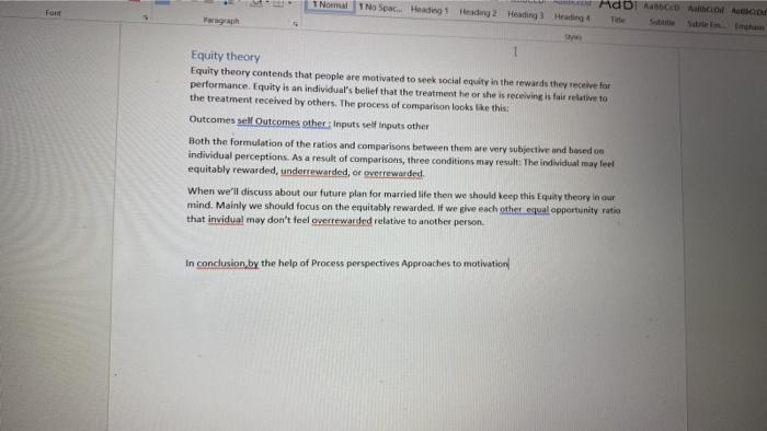 need conclusion Question no. 3 When ral try to