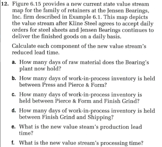 Lean Systems Value Stream Mapping 12. Figure 6.15