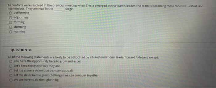 A manager has a poor relationship with his