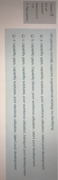 Question 1 Not yet Who in 1994 identified the