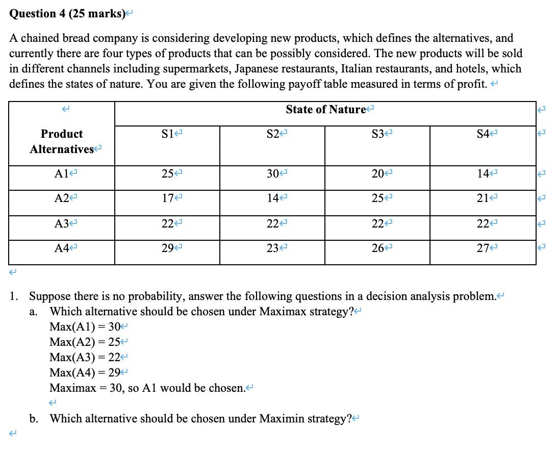 A chained bread company is considering developing