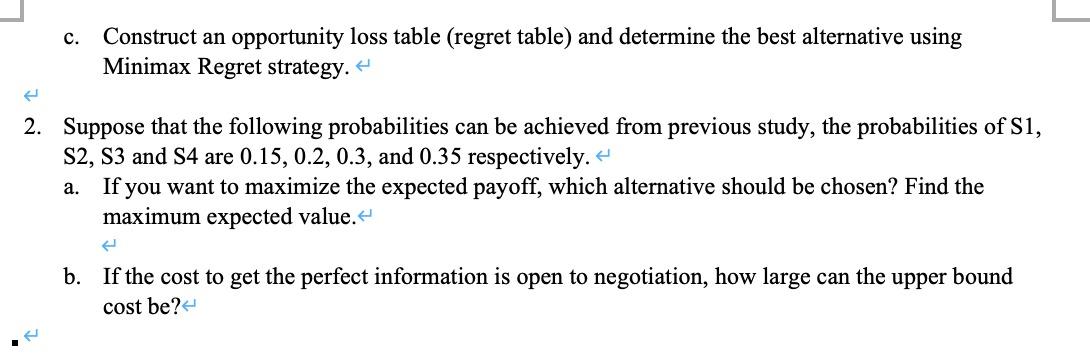 A chained bread company is considering developing