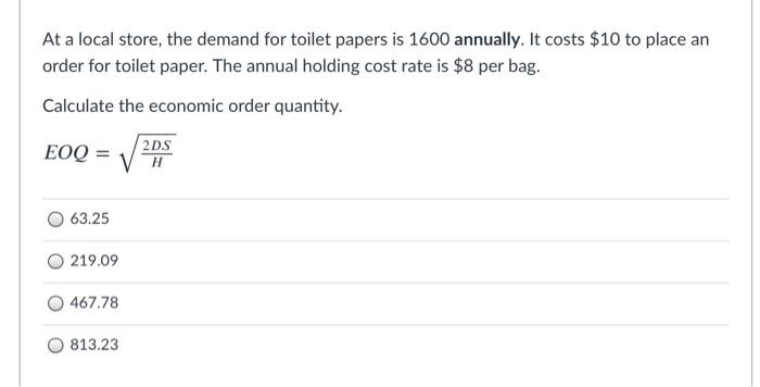 demand relates to demand relates to finished