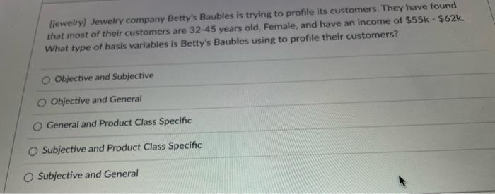 [jewelry] Jewelry company Betty's Baubles is