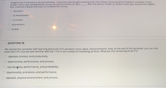 Imagine that H-E-B were to do the following