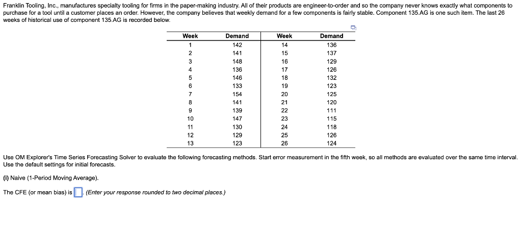please make sure your answer is right Franklin