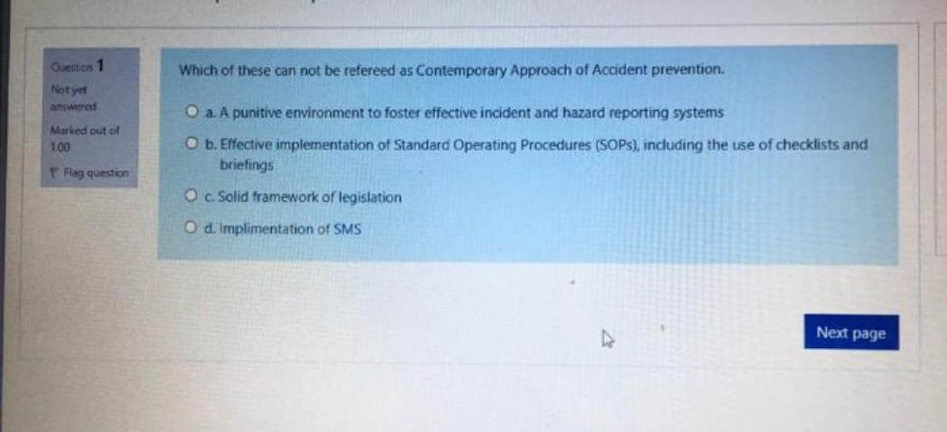 Which of these can not be refereed as