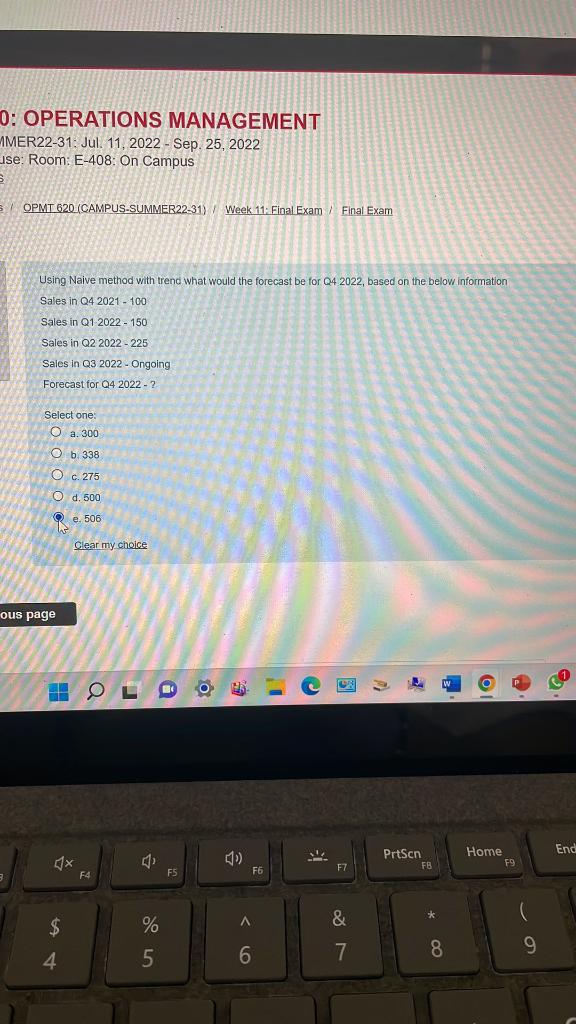 OPERATIONS MANAGEMENT IMER22-31: Jul. 11,