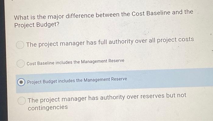 What is the major difference between the Cost