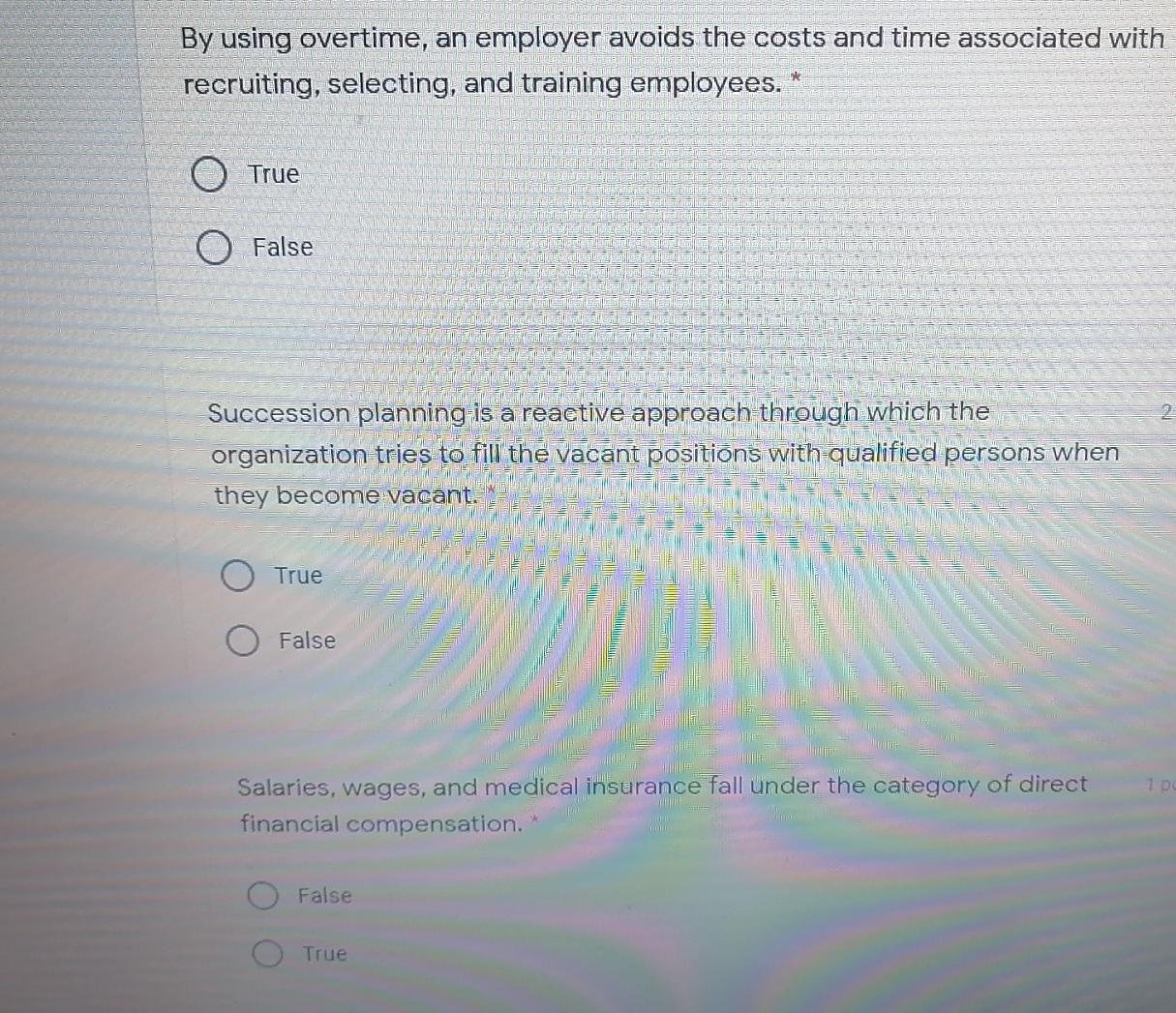 By using overtime, an employer avoids the costs