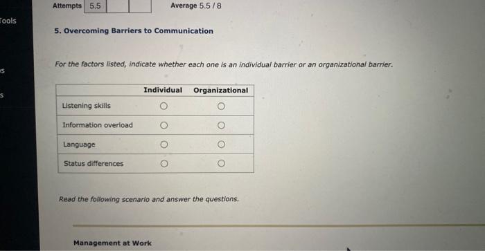 5. Overcoming Barriers to Communication For the