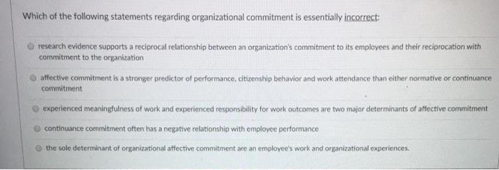 Which of the following statements regarding