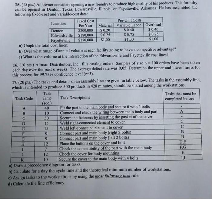please dont use excel for solve the problem. just