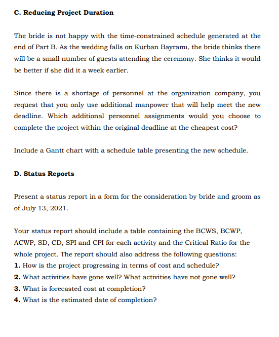 Remarks on MS Project Software 1. Undo options