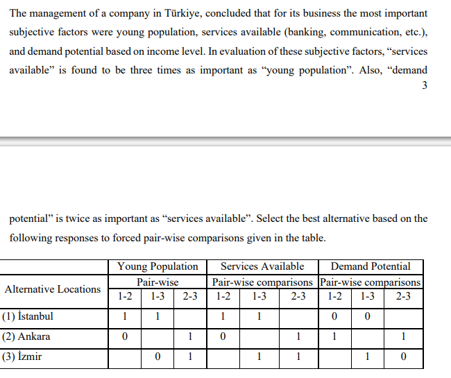 The management of a company in Trkiye, concluded