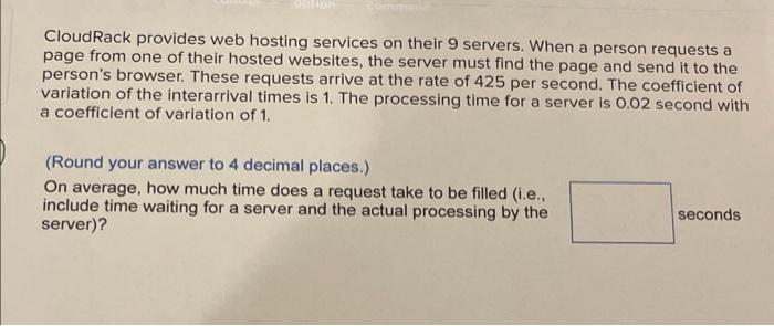 CloudRack provides web hosting services on their