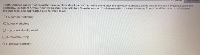 Question 16 The main question to be asked in
