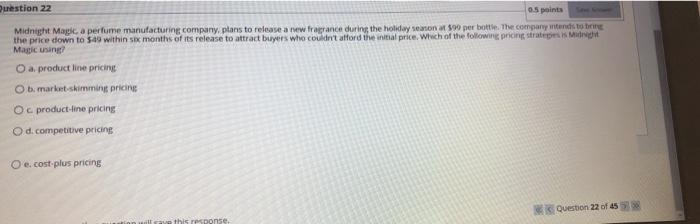 Question 16 The main question to be asked in