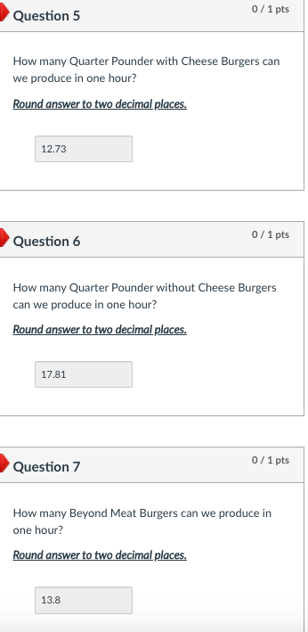 There is one worker at each work station except