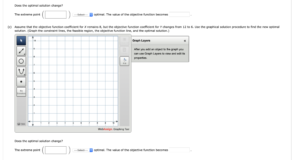 Consider the following linear program. Min 8X +