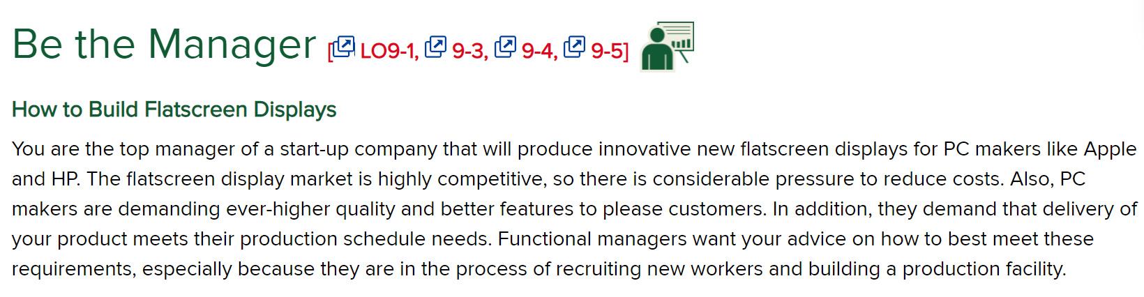 Read the "Chapter 9 Be the Manager" from the end