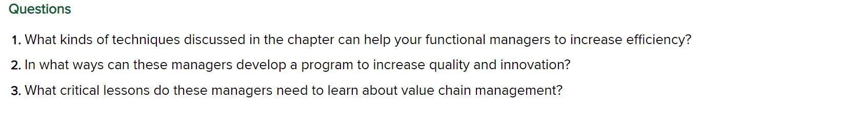 Read the "Chapter 9 Be the Manager" from the end