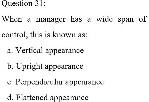 Question 39: Which manager is responsible for the