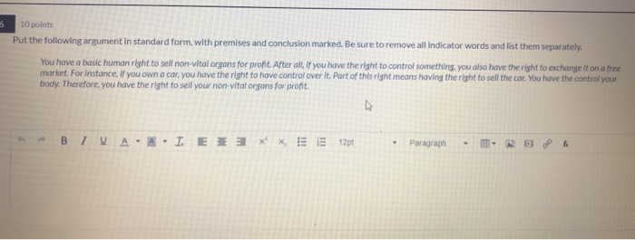 This is the only information given. Put the