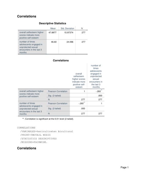 Purpose: This exercise will provide additional