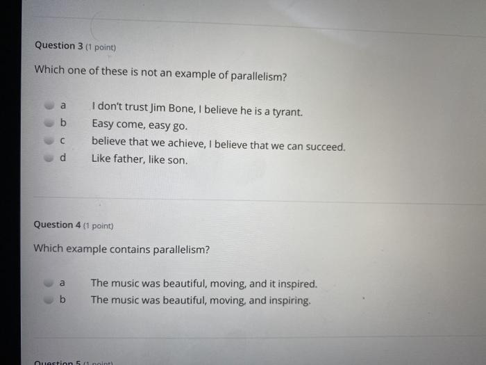 Question 3 (1 point) Which one of these is not an