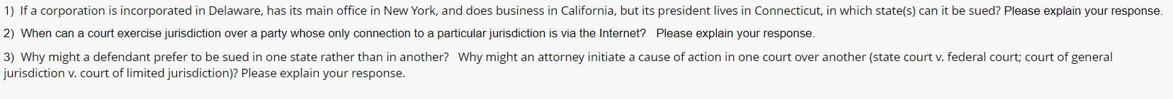 Please, if you can, answer all three with five