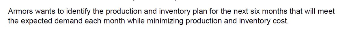 *** This is required to be created in Solver and