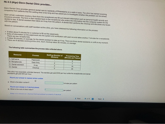 PA 4-3 (Algo) Glenn Dental Clinic provides...